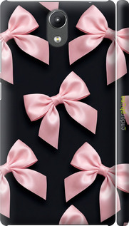 3D пластиковий матовий чехол Coquette Ribbons Dark Coquette для Lenovo Phab 2 - 6767m-956 изображение 