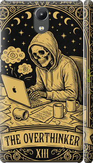 3D пластиковый матовый чехол 'The Overthinker' для Lenovo Phab 2 изображение 1