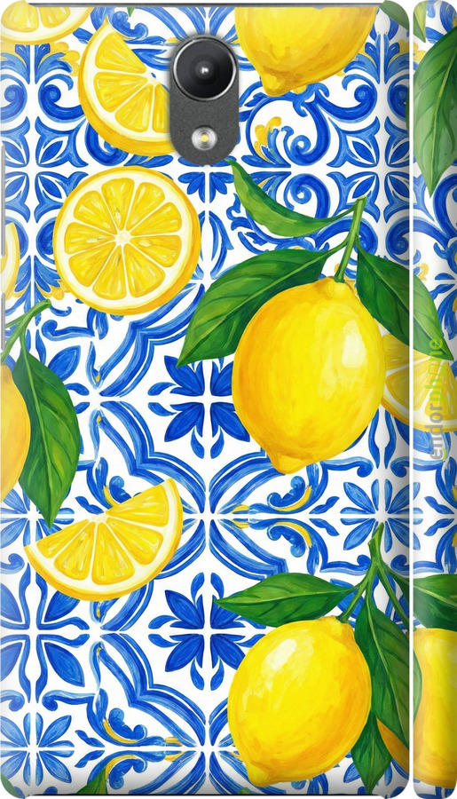 3D пластиковый глянцевый чехол Grocery Girl Italian Summer для Lenovo Phab 2 - 6766c-956 изображение 