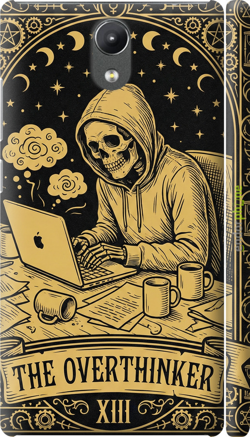 3D пластиковый матовый чехол The Overthinker для Lenovo Phab 2 - 6774m-956 изображение 