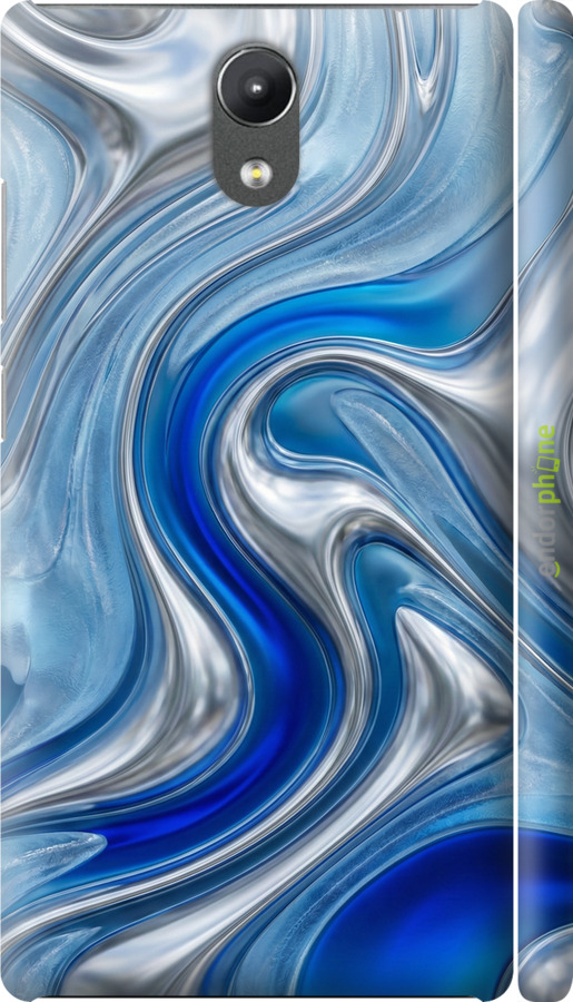 3D пластиковый матовый чехол Liquid Chrome для Lenovo Phab 2 - 6781m-956 изображение 
