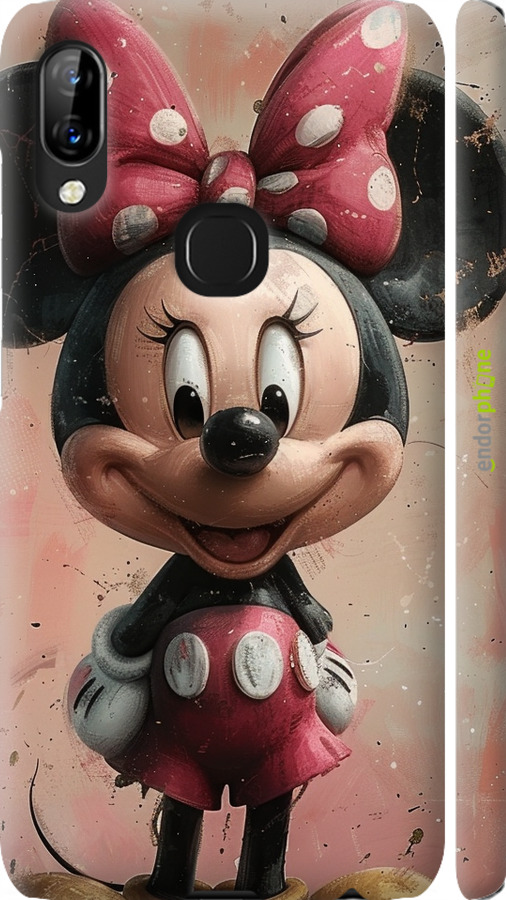 3D пластиковий матовий чехол Minnie Mouse для Lenovo S5 Pro - 6054m-1615 изображение 