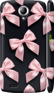 3D пластиковый матовый чехол 'Coquette Ribbons Dark Coquette' для Lenovo S820 изображение 2