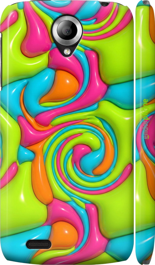 3D пластиковий матовий чехол Y2K Jelly Dream для Lenovo S820 - 6780m-52 изображение 