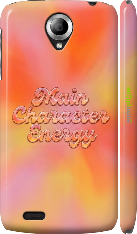 3D пластиковий матовий чехол Aura Gradient Main Character Energy Aesthetic Y2K для Lenovo S820 - 6783m-52 изображение 