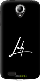 Силіконовий чехол Lady 2 для Lenovo S820 - 4867u-52 изображение 