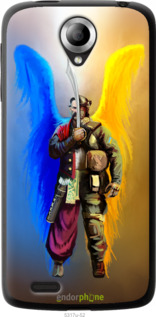 Силиконовый чехол Воин-Ангел для Lenovo S820 - 5317u-52 изображение 