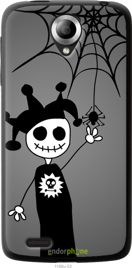 Силиконовый чехол Happy Halloween для Lenovo S820 - 1188u-52 изображение 