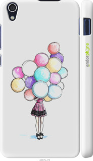 3D пластиковый матовый чехол Шарики для Lenovo S850 - 4387m-78 изображение 