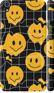 3D пластиковый матовый чехол Смайлы v3 для Lenovo S850 - 5623m-78 изображение 