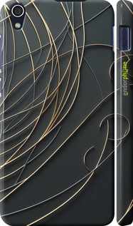 3D пластиковый глянцевый чехол Связь между мирами для Lenovo S850 - 5837c-78 изображение 