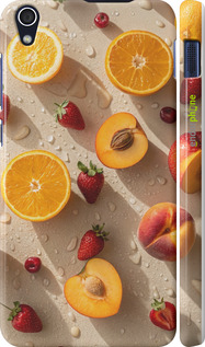 3D пластиковий глянцевий чехол Фрукти 3 для Lenovo S850 - 6703c-78 изображение 