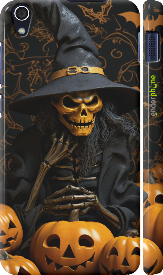 3D пластиковый матовый чехол Halloween 2 для Lenovo S850 - 5654m-78 изображение 