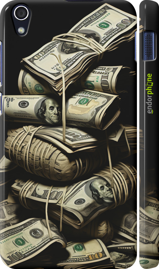 3D пластиковый матовый чехол Big money для Lenovo S850 - 5666m-78 изображение 