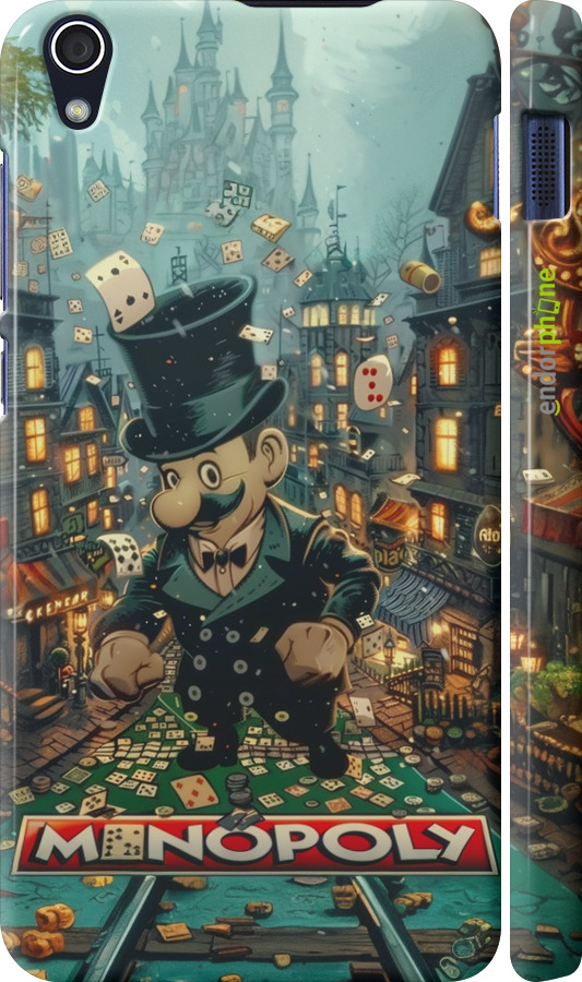 3D пластиковый глянцевый чехол Сказочный Monopoly для Lenovo S850 - 6086c-78 изображение 