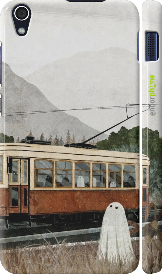 3D пластиковый глянцевый чехол Призрак 2 для Lenovo S850 - 6247c-78 изображение 