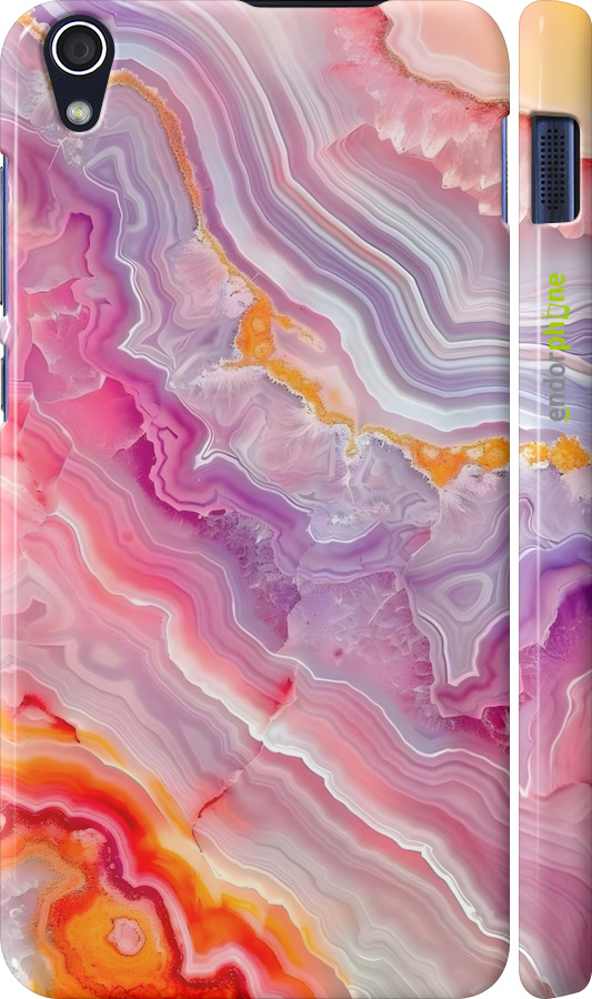 3D пластиковий глянцевий чехол Мрамор 2 для Lenovo S850 - 6307c-78 изображение 