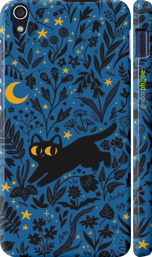 3D пластиковый матовый чехол Летняя ночь для Lenovo S850 - 6472m-78 изображение 