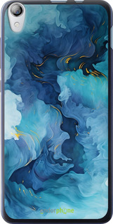 Силиконовый чехол Акварель для Lenovo S850 - 6320u-78 изображение 