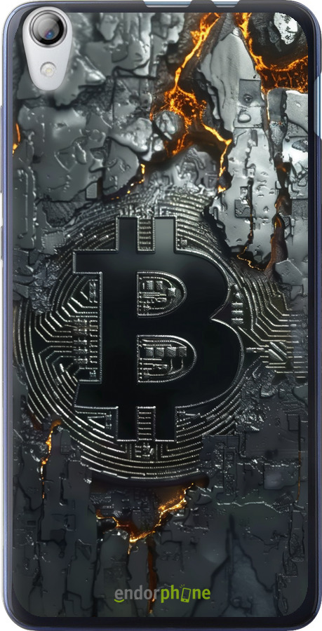 Силиконовый чехол Раскаленный биткойн для Lenovo S850 - 6091u-78 изображение 