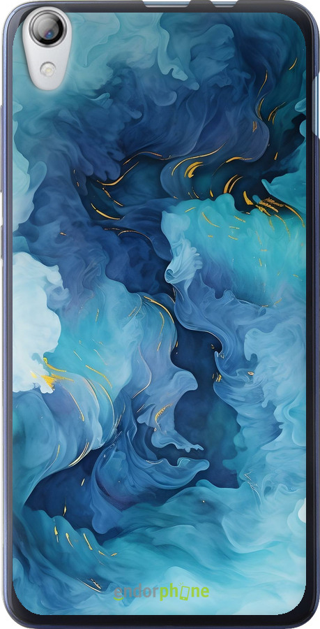 Силиконовый чехол Акварель для Lenovo S850 - 6320u-78 изображение 