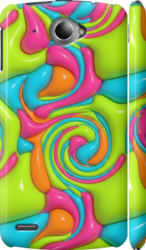 3D пластиковый глянцевый чехол Y2K Jelly Dream для Lenovo S920 - 6780c-53 изображение 