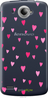 Силіконовий чехол Сердечка 2 для Lenovo S920 - 4763u-53 изображение 