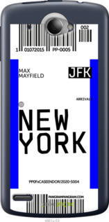 Силиконовый чехол New York для Lenovo S920 - 4861u-53 изображение 