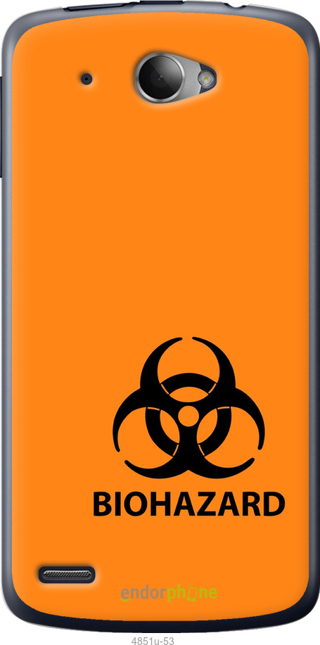Силиконовый чехол biohazard 33 для Lenovo S920 - 4851u-53 изображение 