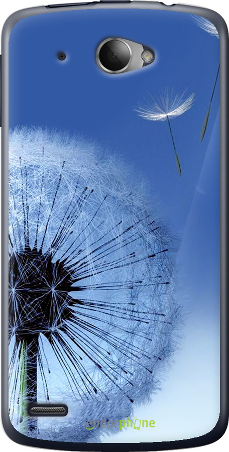 Силиконовый чехол Одуванчик для Lenovo S920 - 6005u-53 изображение 