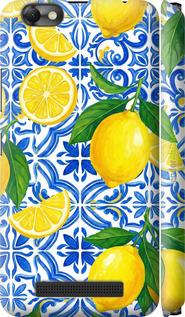 3D пластиковий матовий чехол Grocery Girl Italian Summer для Lenovo Vibe C A2020 - 6766m-283 изображение 