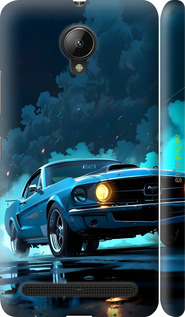 3D пластиковый матовый чехол Форд мустанг для Lenovo Vibe C2 - 6374m-397 изображение 