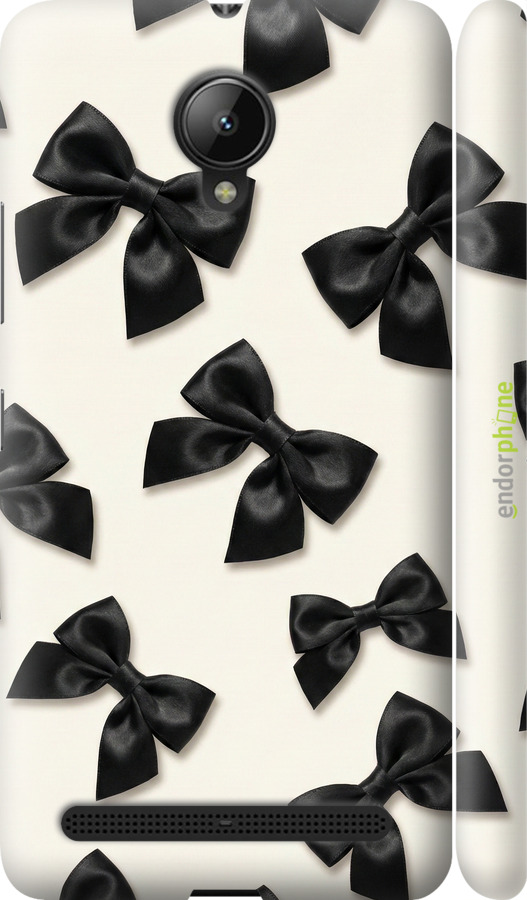 3D пластиковый матовый чехол Dark Coquette для Lenovo Vibe C2 - 6765m-397 изображение 