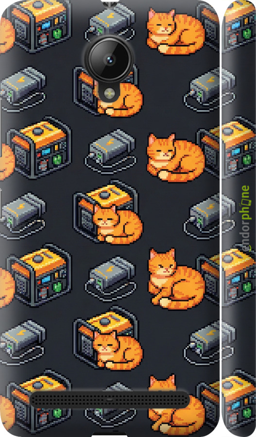 3D пластиковый матовый чехол Autonomous Zone для Lenovo Vibe C2 - 6771m-397 изображение 