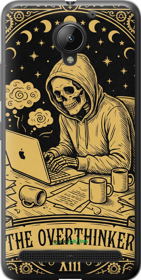 Силиконовый чехол The Overthinker для Lenovo Vibe C2 - 6774u-397 изображение 