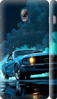 3D пластиковий глянцевий чехол Форд мустанг для Lenovo Vibe P1 - 6374c-152 изображение 