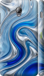 3D пластиковий глянцевий чехол Liquid Chrome для Lenovo Vibe P1 - 6781c-152 изображение 