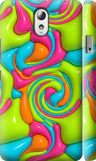 3D пластиковый матовый чехол Y2K Jelly Dream для Lenovo Vibe P1m - 6780m-154 изображение 