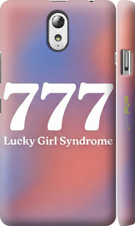 3D пластиковый матовый чехол 'Aesthetic Aura Gradient 777 Lucky Energy' для Lenovo Vibe P1m изображение 5