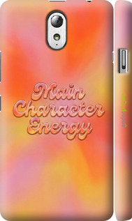 3D пластиковый матовый чехол 'Aura Gradient Main Character Energy Aesthetic Y2K' для Lenovo Vibe P1m изображение 3