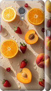 3D пластиковий матовий чехол Фрукти 3 для Lenovo Vibe P2 - 6703m-792 изображение 