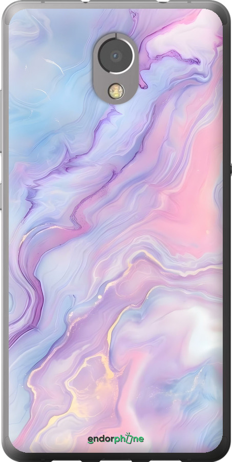 Силиконовый чехол Нежный мрамор для Lenovo Vibe P2 - 6310u-792 изображение 