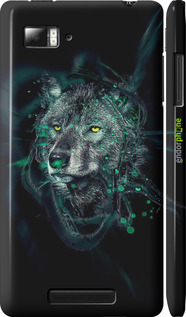 3D пластиковый матовый чехол Wolf для Lenovo Vibe Z K910 - 6610m-85 изображение 
