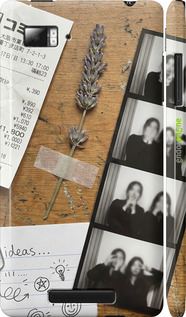 3D пластиковый матовый чехол Aesthetic Scrapbook Collage для Lenovo Vibe Z K910 - 6773m-85 изображение 