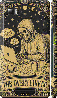 3D пластиковый матовый чехол The Overthinker для Lenovo Vibe Z K910 - 6774m-85 изображение 