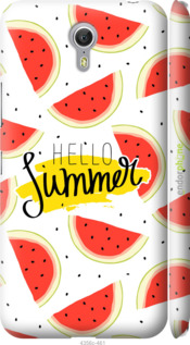 3D пластиковий глянцевий чехол Hello Summer для Lenovo ZUK Z1 - 4356c-461 изображение 