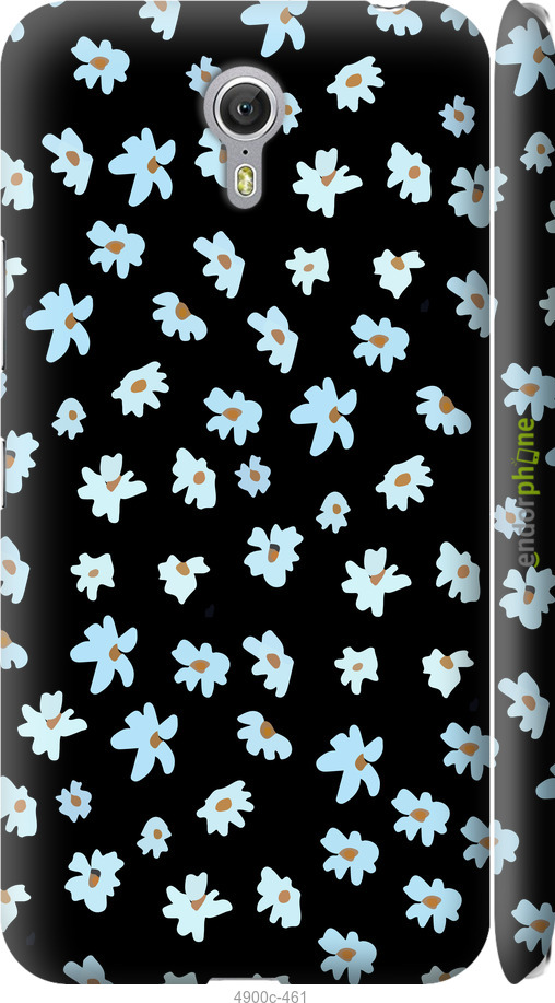 3D пластиковий глянцевий чехол Квітковий для Lenovo ZUK Z1 - 4900c-461 изображение 