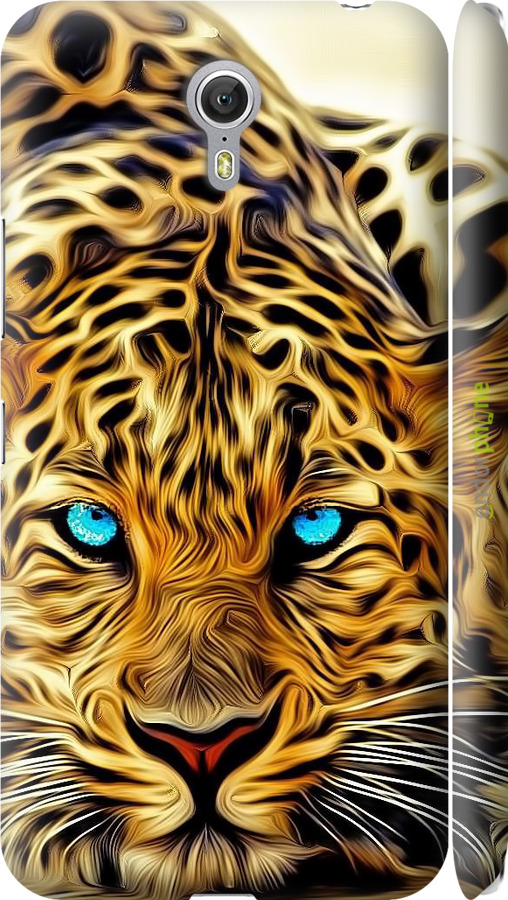3D пластиковый глянцевый чехол Леопард для Lenovo ZUK Z1 - 6611c-461 изображение 