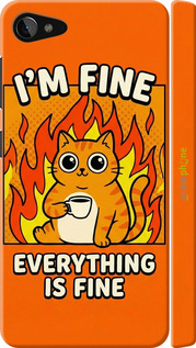 3D пластиковый матовый чехол 'Funny Cat' для Lenovo ZUK Z2 изображение 5