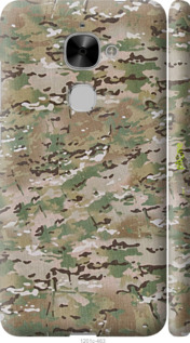 3D пластиковий глянцевий чехол Камуфляж v5 для LeTV LeEco Le 2 X620 - 1201c-463 изображение 